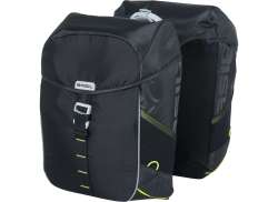 Basil Doppio Borsa Laterale Miles 34L - Nero/Lime