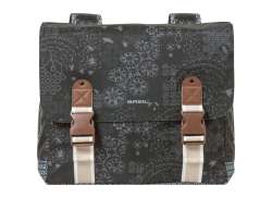 Basil Double Pannier Boheme 35L - Charcoal