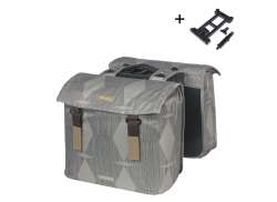 Basil Elegance Doppio Borsa Laterale MIK 49L - Taupe