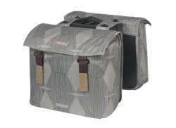 Basil Elegancia Doble Alforja MIK 49L - Taupe
