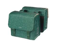 Basil Flair Double Pannier 35L - Green