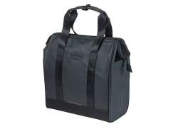 Basil Grand Sykkel Shopper MIK Hooks 23L - Svart
