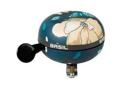 Basil Magnolia Dzwonek Rowerowy Ding Dong &Oslash;80mm - Teal Blue