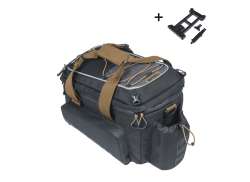 Basil Mile XL Pro Geantă Suport Bagaj MIK 9-36L - Negru/Gri