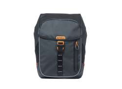 Basil Miles Backpack 17L MIK - Black/Orange