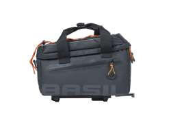 Basil Miles Bolsa Para Portabicicletas MIK 7L Incl. Adaptador - Negro/Naranja