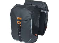 Basil Miles Dubbel Packv&auml;ska Presenning 34L MIK - Charcoal