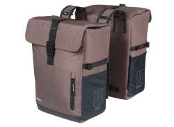 Basil Move Doppio Borsa Laterale 30L - Marrone