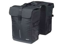 Basil Move Doppio Borsa Laterale MIK 30L - Nero