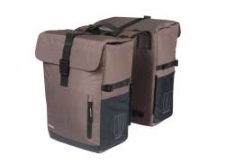 Basil Move Double Pannier MIK 30L - Brown