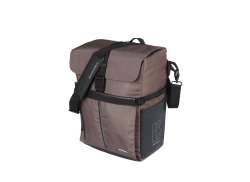 Basil Move Mala De Ombro MIK Studs 15L - Castanho