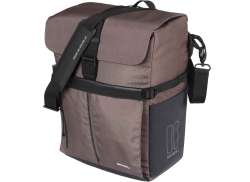 Basil Move Shoulder Bag MIK Hooks 15L - Brown