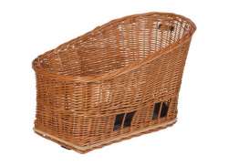 Basil パシャ L 犬用バスケット 38L MIK ラタン - ナチュラル
