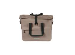 Basil Urban Dry Neo Pannier MIK Hooks 23-26L - Sage Brown