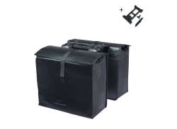 Basil Urban Load Pro MIK Double Pannier 50-64L - Black