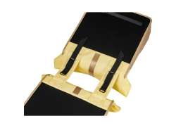 Basil Vive Podwójne Sakwa 28-35L - Piasek/Zólty