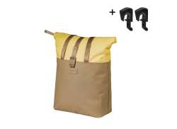 Basil Vive Shopper Alforja MIK Hooks 15-20L - Arena/Amarillo