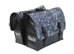 Beck Classic Double Sacoche 46L Bisonyl - Crosshatch