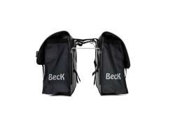 Beck Classic 双 驮包 46L Berlijn - 黑色/白色