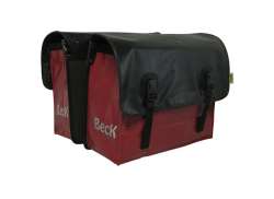 Beck Double Pannier 46L - Ruby/Black