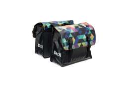 Beck Double Pannier Classic 46L - Colored Triangles