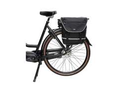 Beck DubbeleFietstas SPRTV 30L - Grigio Decorazione Nero