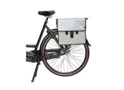 Beck Einzelne Fahrradtasche 20L Tarpaulin - Silber