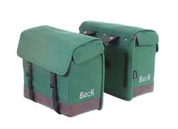 Beck Natural Doppio Borsa Laterale 40 - Verde