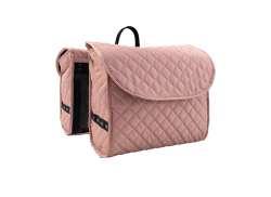 Beck Quilt Doppel- Fahrradtasche 36L 36x16x30cm - Rosa