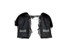 Beck Velcro Doble Alforja 42L - Negro