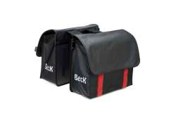 Beck Velcro尼龙搭扣 双 驮包 42L - 黑色/红色