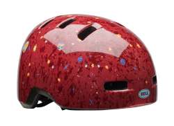 Bell Lil Ripper Childrens Cycling Helmet Red Planets - 45-