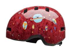 Bell Lil Ripper Childrens Cycling Helmet Red Planets - 48-