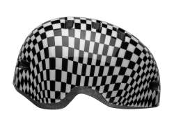 Bell Lil Ripper 子供用 サイクリング ヘルメット Checkers ブラック/ホワイト - 48-55