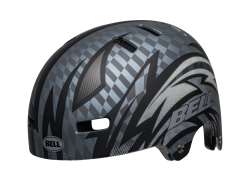Bell Local Helm Bmx Matt Schwarz/Grau Psycho - S 51-55 cm