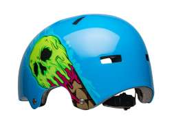 Bell Local Hj&auml;lm BMX Glans Bl&aring; Is Scream - S 51-55 cm