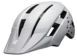 Bell Sidetrack II Mips Casco Ni&ntilde;os Stars Blanco - 47-54 cm