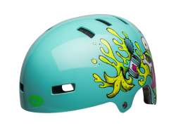 Bell Span Dzieciece Kask Rowerowy BMX Lampka Niebieski Chum - S 51-55 cm