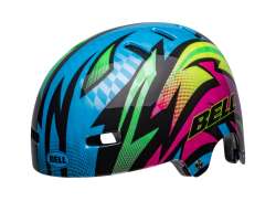 Bell Span 子供用 サイクリング ヘルメット BMX ブルー/マゼンタ - XS 49-53 cm