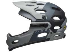 Bell Super 3R Full-Face Helm MIPS Grijs/Zwart - M 55-59cm