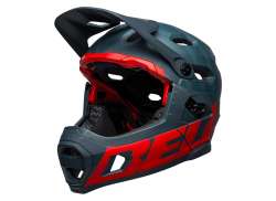 Bell Super DH Spherical Helm Mips Blauw/Crimson - M 55-59 cm