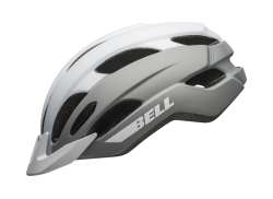 Bell Trace Kask Rowerowy Mat Bialy/Srebrny - L 54-61 cm