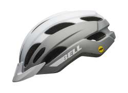 Bell Trace Mips Kask Rowerowy Mat Bialy/Srebrny - L 54-61 cm