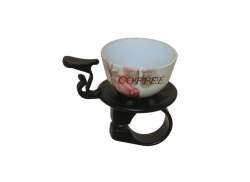 Belll Coffeecup Ringklokke Aluminium - Multicolor