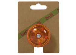 Belll Crystal Ringeklokke Transparent Plast - Oransje