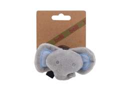 Belll Soft Elephant Bicycle Bell - Gray/Blue