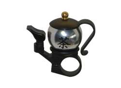 Belll Teapot Bicycle Bell Aluminum - Silver