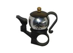 Belll Teapot Campanello Bicicletta Alluminio - Argento