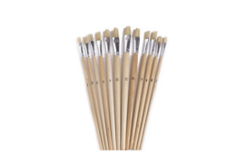 Benson Kwast Set 12-delig Plat - Beige
