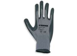 Berner B-Grip Werkstatt Handschuhe Latex Grau - Größe M